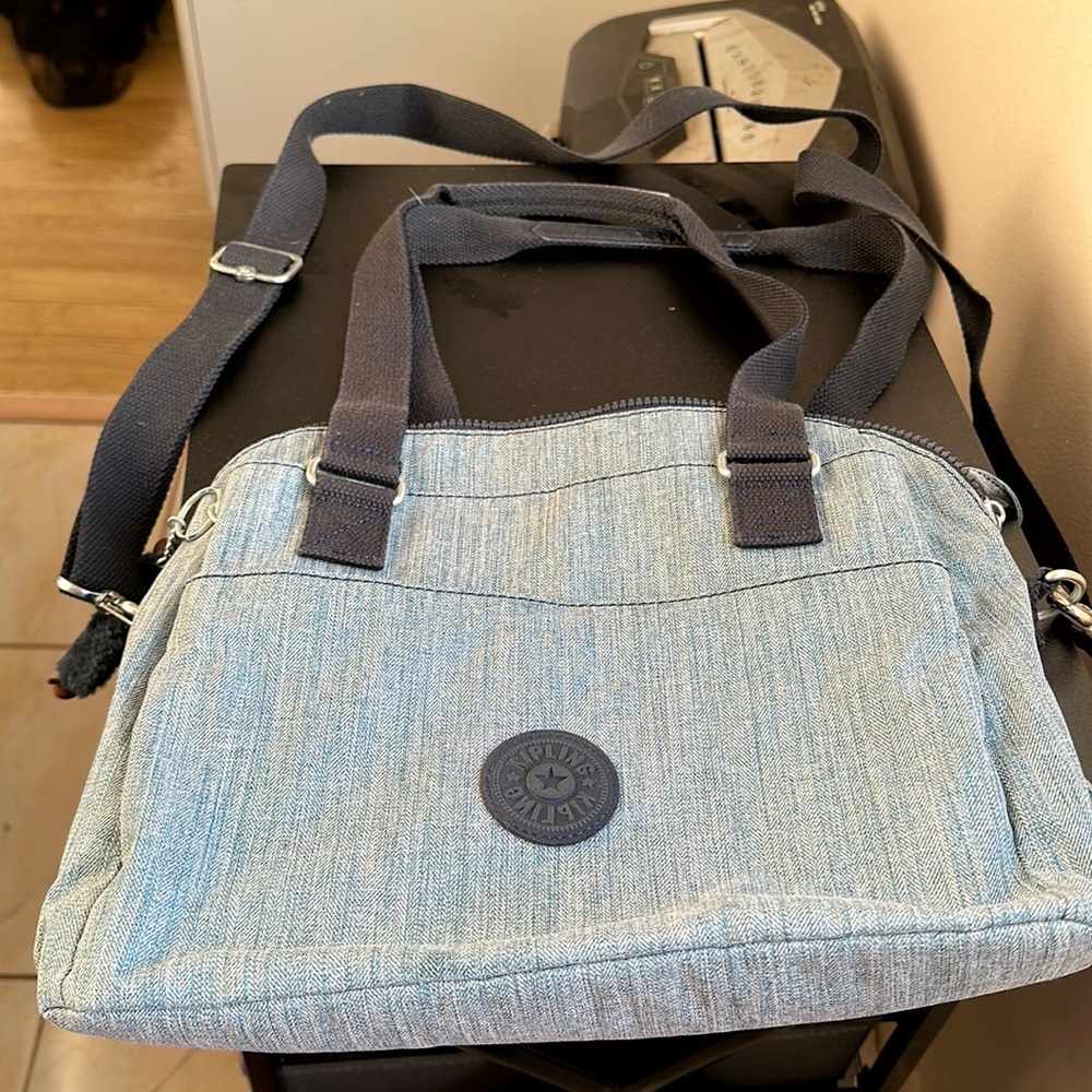 Kipling denim style crossbody bag